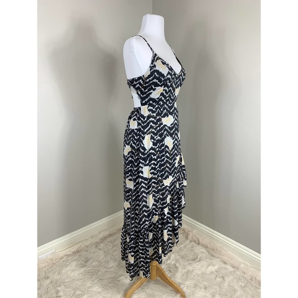 Urban Outfitters Calla Lilly Hi Low Ruffle Hem Boho Festival Summer Dress SZ S - Picture 3 of 11